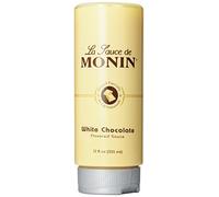 Monin Flavored Sauce, White Chocolate, 12-Ounce Bottles (Pack of 6)