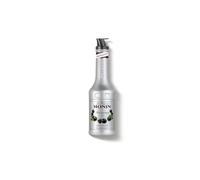 Monin Fruit - Mezcla de puré de grosella negra (1 x 1,0 l), para cócteles, batidos, bebidas de frutas y postres con bayas intensas, sabor alto porcentaje de frutas