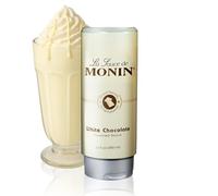 Monin Flavored Sauce, White Chocolate, 12-Ounce Bottles (Pack of 6)