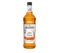 Monin Jarabe de caramelo salado, 1 litro