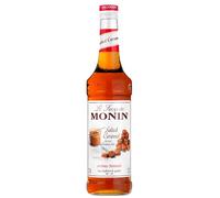Monin Jarabe de caramelo salado de 70 cl, individual, jarabe de cóctel, aromatizante