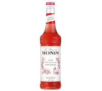 MONIN Jarabe de flor de cerezo/cerezo (1 x 0,7 l) - Jarabe floral Sakura para cócteles, cócteles, refrescos y cafés especiales