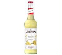 Monin Jarabe de flor de paja/flor inmortal (1 x 0,7 l) - sabor a hierbas florales, jarabe de bebida premium para cócteles, cócteles sin alcohol y refrescos
