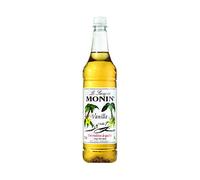 Monin Jarabe de vainilla Premium 1 L - 2 unidades