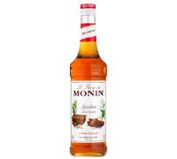 MONIN Jarabe Speculoos Premium de 700 ml para caf? y c?cteles. Apto para veganos, sin al?rgenos, sabores y colorantes 100% naturales.