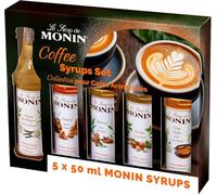 Monin Coffee Syrup Gift Set 5 x 50ml