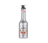 MONIN Rubí Pomelo Mezcla De Fruta Puré De 1 L | Mezcla de puré de fruta Ruby pomelo para cócteles, batidos y refrescos
