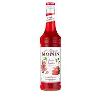 MONIN Sirop de Fraise Bonbon pour Cocktail, Limonade et Eau Plate - Arômes Naturels - 70cl