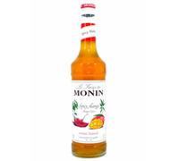 Monin Sirope Mango Spicy - 3 botellas x 700 ml - Total: 2100 ml