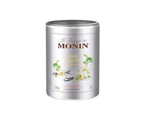 Monin Vanilla Frappe Mix 1.36kg Tub - Café con sabor en polvo para cafeterías