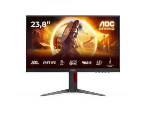 Monitor 24G4HA 23.8 cala Fast IPS 200Hz HDMIx2 DP Pivot Głośniki