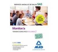 Monitor/a del Servicio Andaluz de Salud. Temario específico volumen 2