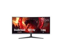 Monitor - ACER - XZ340CUR - 34 pulgadas curvado 1500R - WQHD 3440x1440 - 120 Hz AMD FreeSync