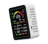 Monitor ambiental 9 en 1 para CO2 C6H6 formaldehído TVOC ruido y temperatura humedad probador de calidad del aire medidor transductor