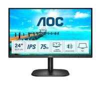 Monitor Aoc 23.8" 24b2xd Ips Vga, Dvi Full Hd 16:9 4ms 1000:1 Negro