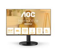 AOC Q27B3CF2 monitor QHD de 27 pulgadas, altavoces, ajustable en altura (2560 x 1440, 100 Hz, HDMI 1.4, USB-C (65 W PD), concentrador USB) negro