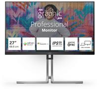 AOC Q27U3CV pantalla para PC 68,6 cm (27") 2560 x 1440 Pixeles 4K Ultra HD LCD Negro