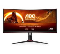 Monitor AOC CU34G2XP/BK 34" UltraWide QHD 180Hz VA Curvo HDR400 Ajuste altura