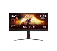 Monitor AOC G4 CU34G4CA 34" UltraWide QHD 180Hz Fast VA Curvo HDR400 USB-C