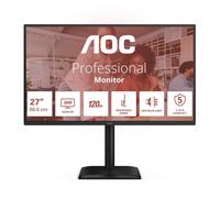 AOC Monitor Q27E4CV 27" QHD 120Hz IPS 4ms MPRT HDR Adaptive Sync Altavoces Altura ajustable Negro