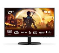 AOC Q27G42ZE Gaming Monitor 27 Pulgadas 260Hz Panel Fast IPS, 1ms GtG, HDR10, G-Sync Compatible, (2560x1440 HDMI 1x 2.0) Negro