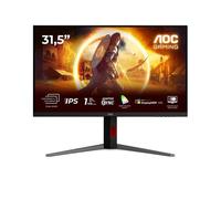 AOC U32G4U Gaming Monitor 32 Pulgadas, 160Hz Panel Fast IPS, 0.5HDR400, Adaptive Sync, G-Sync Compatible, Altura Ajustable, (3840x2160 HDMI 2X 2.1 DP 1x 1.4 USB Hub) Negro