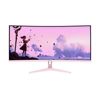 Monitor Arozzi Nova 34" UltraWide QHD 165Hz VA Curvo 1ms Rosa Altavoces