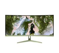 Monitor Arozzi Nova Curved 34" UltraWide QHD 165Hz VA 1ms Gaming Verde