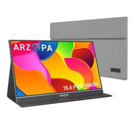 Monitor ARZOPA S1 Table 15,6" FullHD 60Hz IPS HDR Ultrafino Altavoces Dual USB-C Mini-HDMI