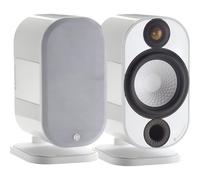 Monitor Audio Apex A10 lacado en blanco - Altavoz hi-fi compacto, 2, 100 W, 8 ohm