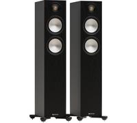 Monitor Audio Bronze 300 7G negro (lote de 2) - Altavoz de torre, 150 W, Bass-reflex, 8 ohm