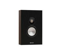Monitor Audio Bronze 7G - Altavoz montado en la Pared, Perfil Delgado y Discreto, aplicación de Sonido Envolvente para Cine en casa, Salas de Juegos y Salas de Estar, Nogal