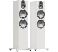 Monitor Audio Gold 500 6G blanco satinado (lote de 2) - Altavoz de torre, 300 W, Bass-reflex, 4 ohm