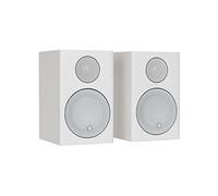 Monitor Audio Radius 90 - Altavoces para estantería, color blanco satinado (par)