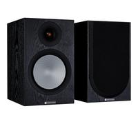 Monitor Audio Silver 100 7G roble negro (lote de 2) - Altavoz de estantería, 2, 120 W, Bass-reflex, 8 ohm