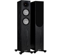 Monitor Audio Silver 200 7G roble negro (lote de 2) - Altavoz de torre, 150 W, Bass-reflex, 8 ohm