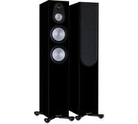 Monitor Audio Silver 300 7G negro lacado (lote de 2) - Altavoz de torre, 200 W, Bass-reflex, 8 ohm