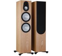 Monitor Audio Silver 500 7G ceniza (lote de 2) - Altavoz de torre, 250 W, Bass-reflex, 8 ohm