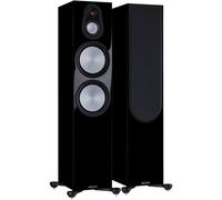 Monitor Audio Silver 500 7G negro brillo (lote de 2) - Altavoz de torre, 250 W, Bass-reflex, 8 ohm