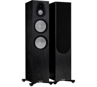 Monitor Audio Silver 500 7G roble negro (lote de 2) - Altavoz de torre, 250 W, Bass-reflex, 8 ohm