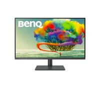 BenQ PD3205U Monitor de diseño (tecnología AQCOLOR, 32 pulgadas, 4K UHD, IPS, carga USB-C, DP / HDMI, KVM, altura ajustable) Compatible con MacBook