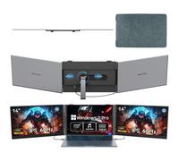 Monitor Blackview DCM6 Pro 14" FullHD 60Hz IPS Ultrafino Dual USB-C Altavoz certificado TÜV soporte