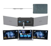 Monitor Blackview DCM6 Pro 14" FullHD 60Hz IPS Ultrafino Dual USB-C Altavoz TÜV