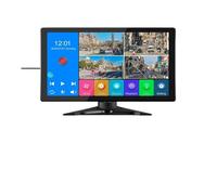 Monitor cuádruple con Pantalla táctil de 10,1 Pulgadas y detección IA integrada, grabación en Bucle for Caravana, Remolque, Autocaravana o Furgoneta