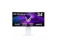 LG 34GX90SA-W.AEU, Monitor Gaming Ultragear 34", 3440 x 1440, 240 Hz, OLED Curvo 800R, WQHD, < 1ms, G-Sync Compatible y FreeSync Premium, DCI-P3 98,5%