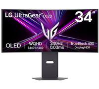 Monitor Curvo Gaming LG UltraGear 34" 34GX900A OLED WQHD 240Hz 0.03ms G-Sync Compatible Smart webOS Negro