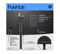 HP Monitor curvo DQHD E45c G5