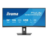 Monitor curvo - IIYAMA - GCB3486WQSCP-B1 - LCD UWQHD 34" - 240 Hz - 21:9 - Negro