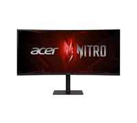 Acer Nitro XV345CUR X - Monitor para gaming, 34 pulgadas (86 cm), UWQHD, VA, 240 Hz DP, 100 Hz HDMI, 1 ms/0,5 ms (GTG, mín.), 2 x DP 1.4, 2 x HDMI 2.0, curvado, altura regulable, FreeSync Premium