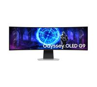 Monitor curvo Samsung Odyssey G9 49" OLED DQHD 240Hz Plateado